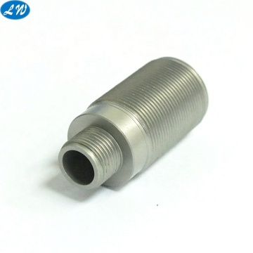 Metal CNC turning machining precision stainless steel shaft parts services